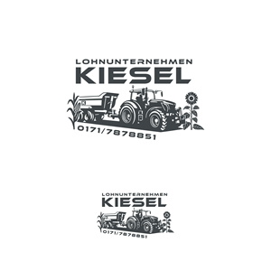 Logo Design by ainee4 for Lohnunternehmen Kiesel | Design #36301137