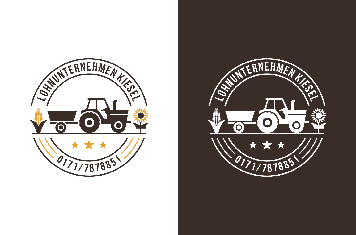 Logo-Design von 16surya für Lohnunternehmen Kiesel | Design #36296961