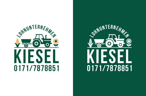 Logo Design by 16surya for Lohnunternehmen Kiesel | Design: #36296962