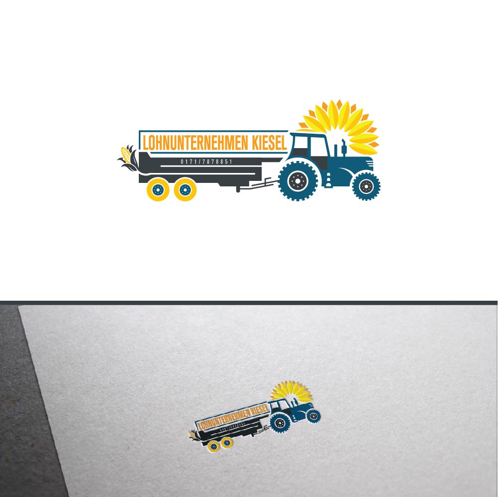 Logo Design by creativemood438 for Lohnunternehmen Kiesel | Design #36299177