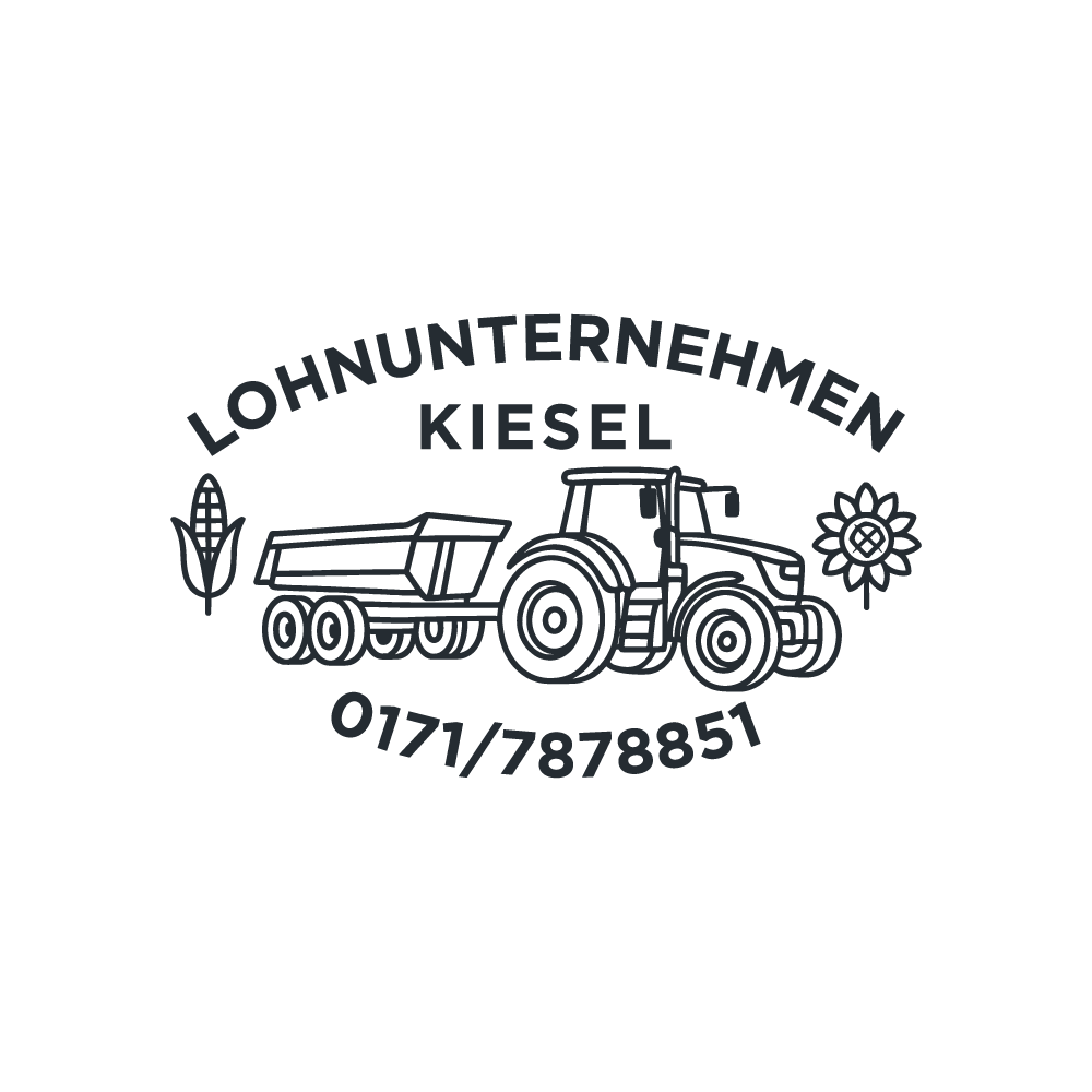 Logo Design by hajera for Lohnunternehmen Kiesel | Design #36306321