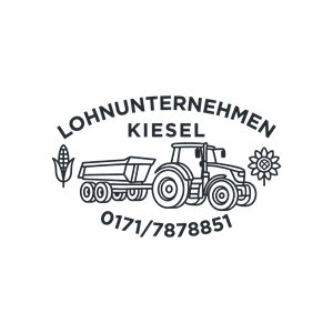 Logo Design by hajera for Lohnunternehmen Kiesel | Design: #36306321