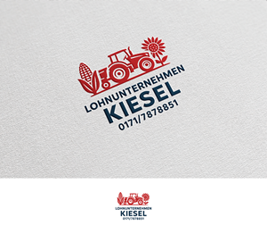 Logo Design by Afsana_Hoque for Lohnunternehmen Kiesel | Design: #36300581
