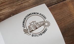 Logo Design by Loin008 for Lohnunternehmen Kiesel | Design: #36303934