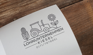Logo Design by Loin008 for Lohnunternehmen Kiesel | Design: #36303940
