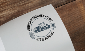 Logo Design by Loin008 for Lohnunternehmen Kiesel | Design: #36303949