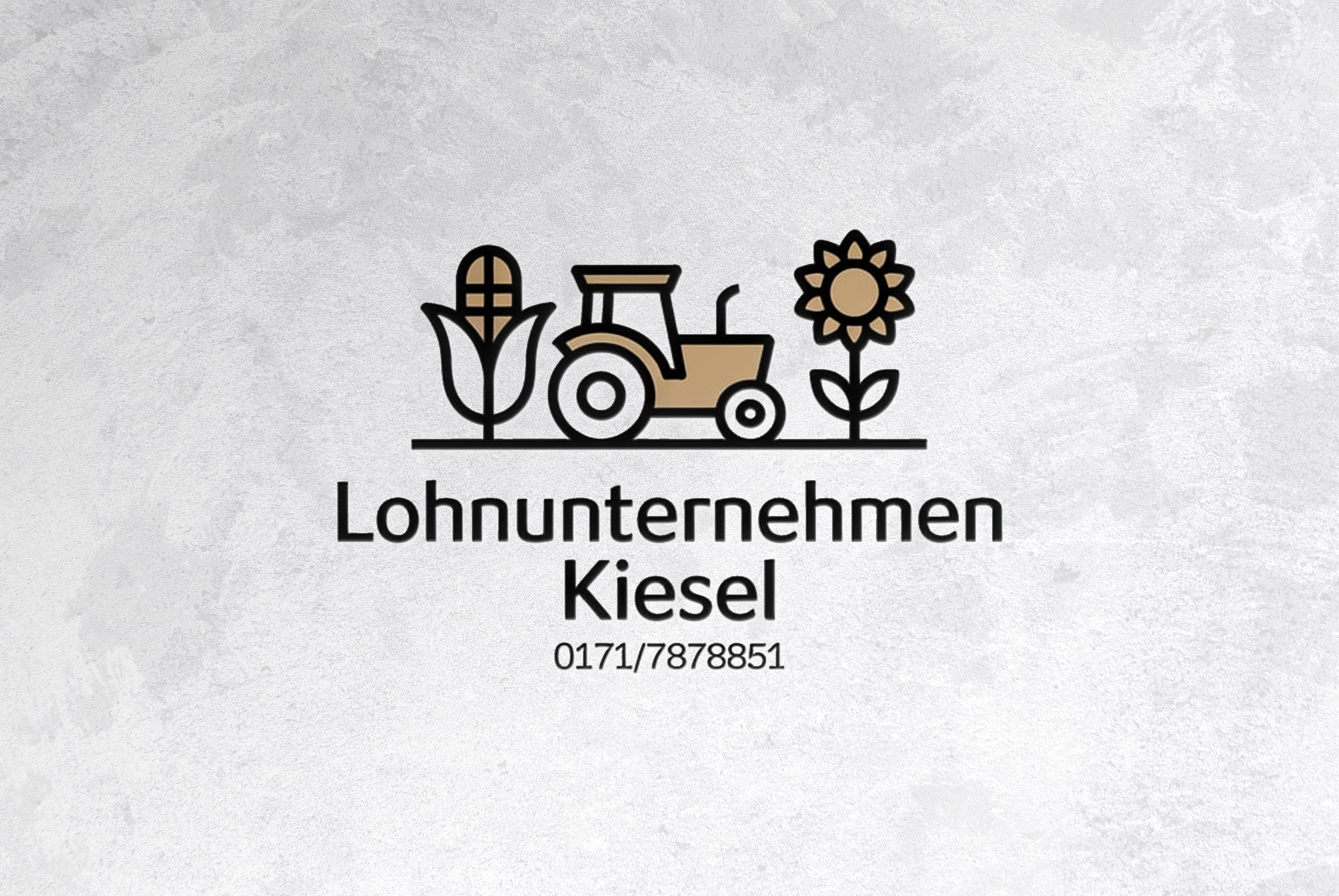Diseño de Logo por anaya08 para Lohnunternehmen Kiesel | Diseño #36301454