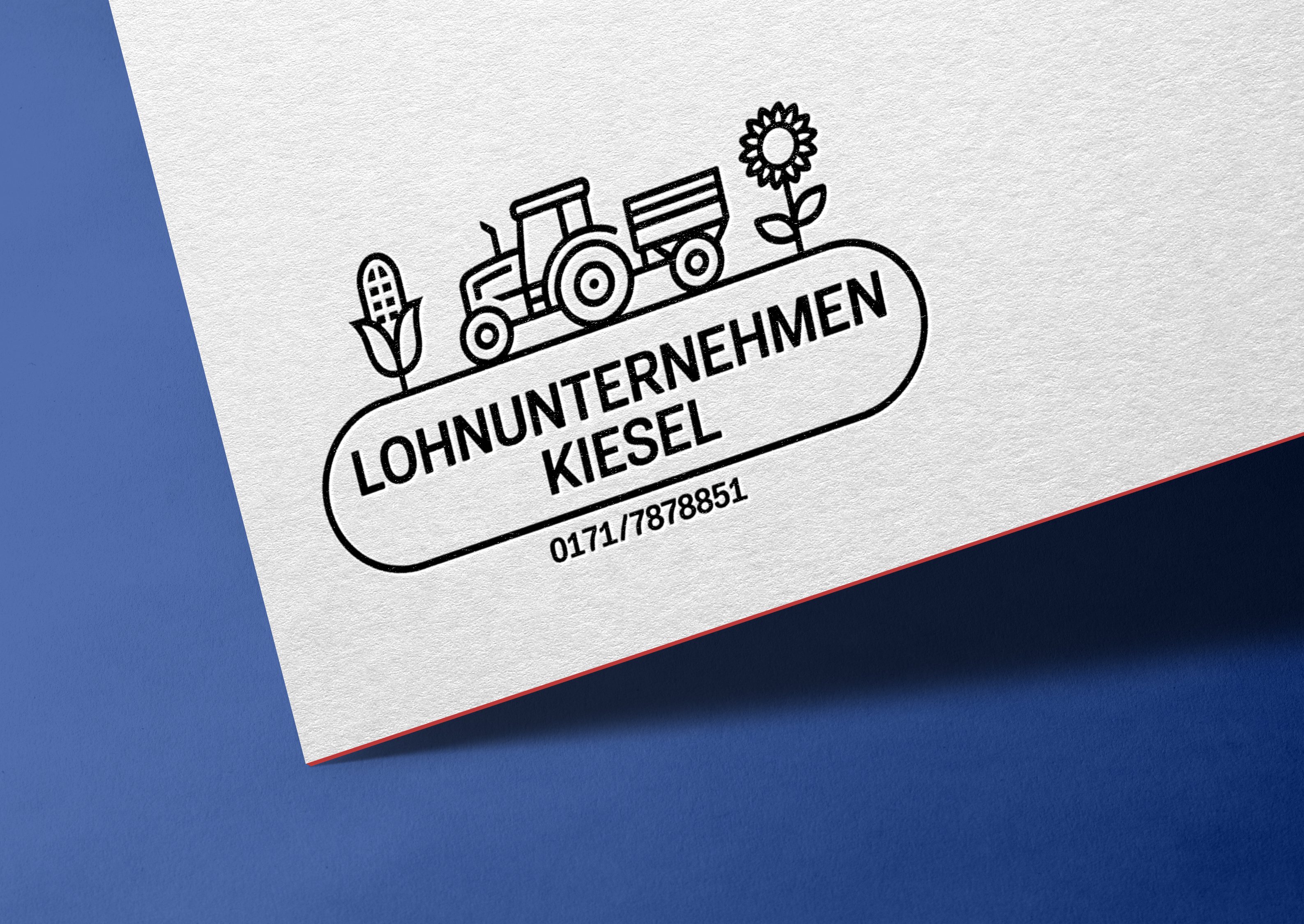 Diseño de Logo por anaya08 para Lohnunternehmen Kiesel | Diseño #36301476