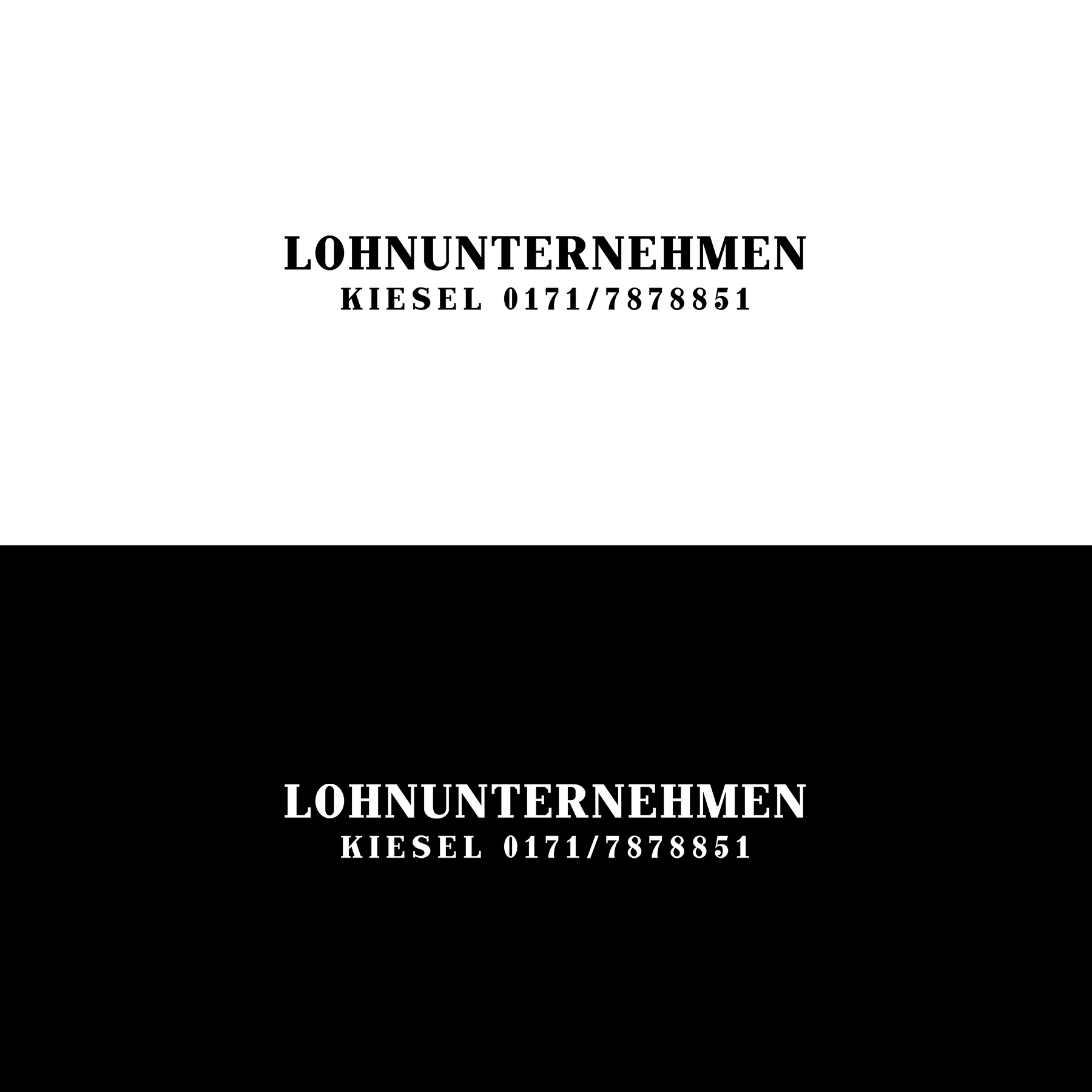 Logo Design by SL Designer for Lohnunternehmen Kiesel | Design #36296027