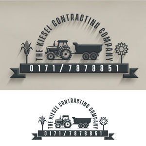 Logo Design by _enma for Lohnunternehmen Kiesel | Design #36299665