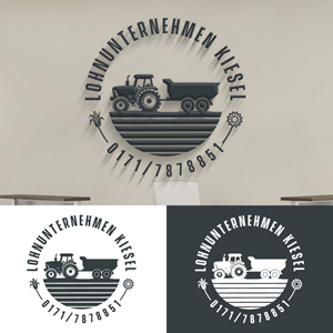 Logo Design by _enma for Lohnunternehmen Kiesel | Design: #36305012