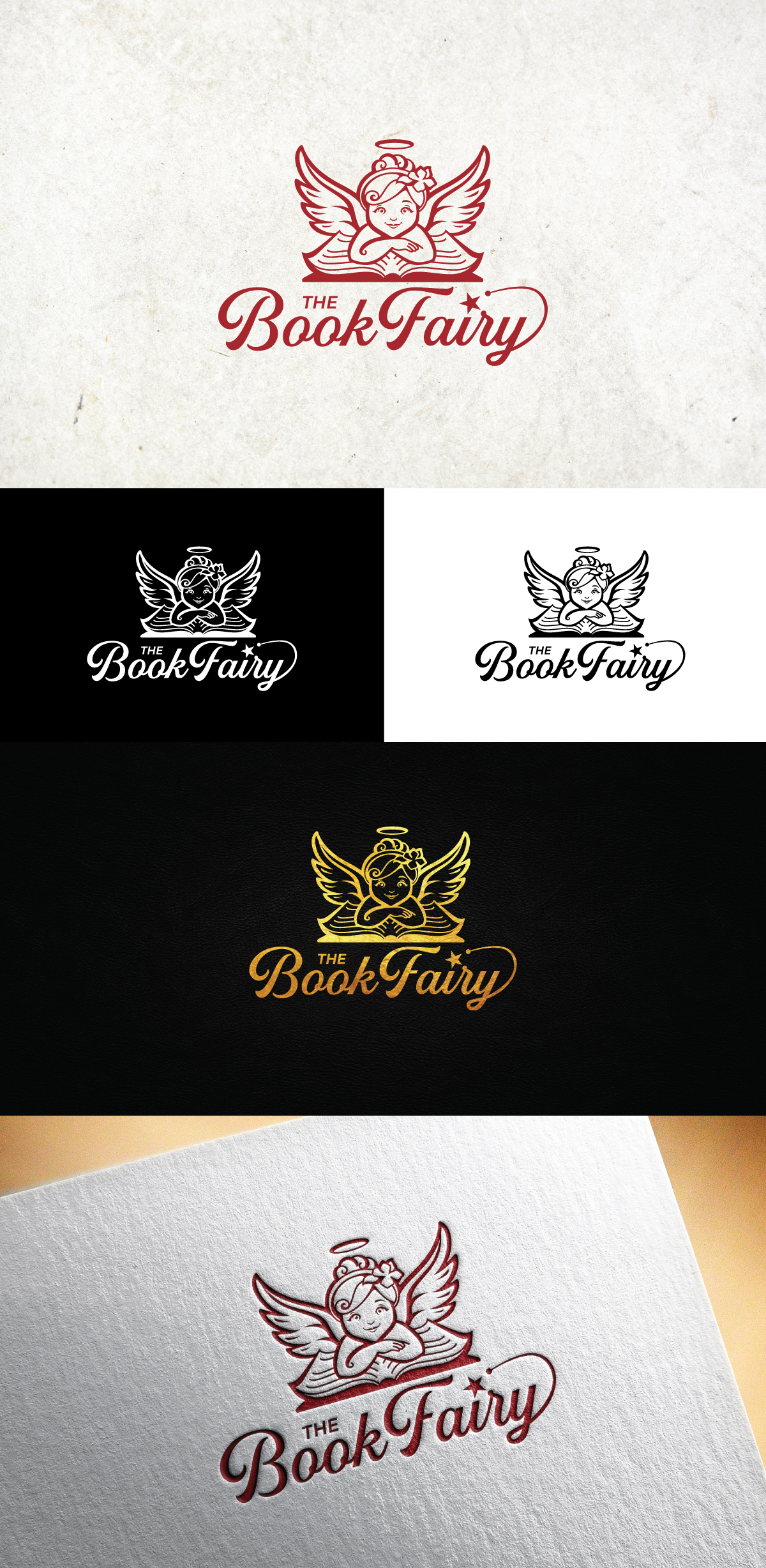 Diseño de Logo por Logo Stock para The Book Fairy LLC | Diseño #36297785
