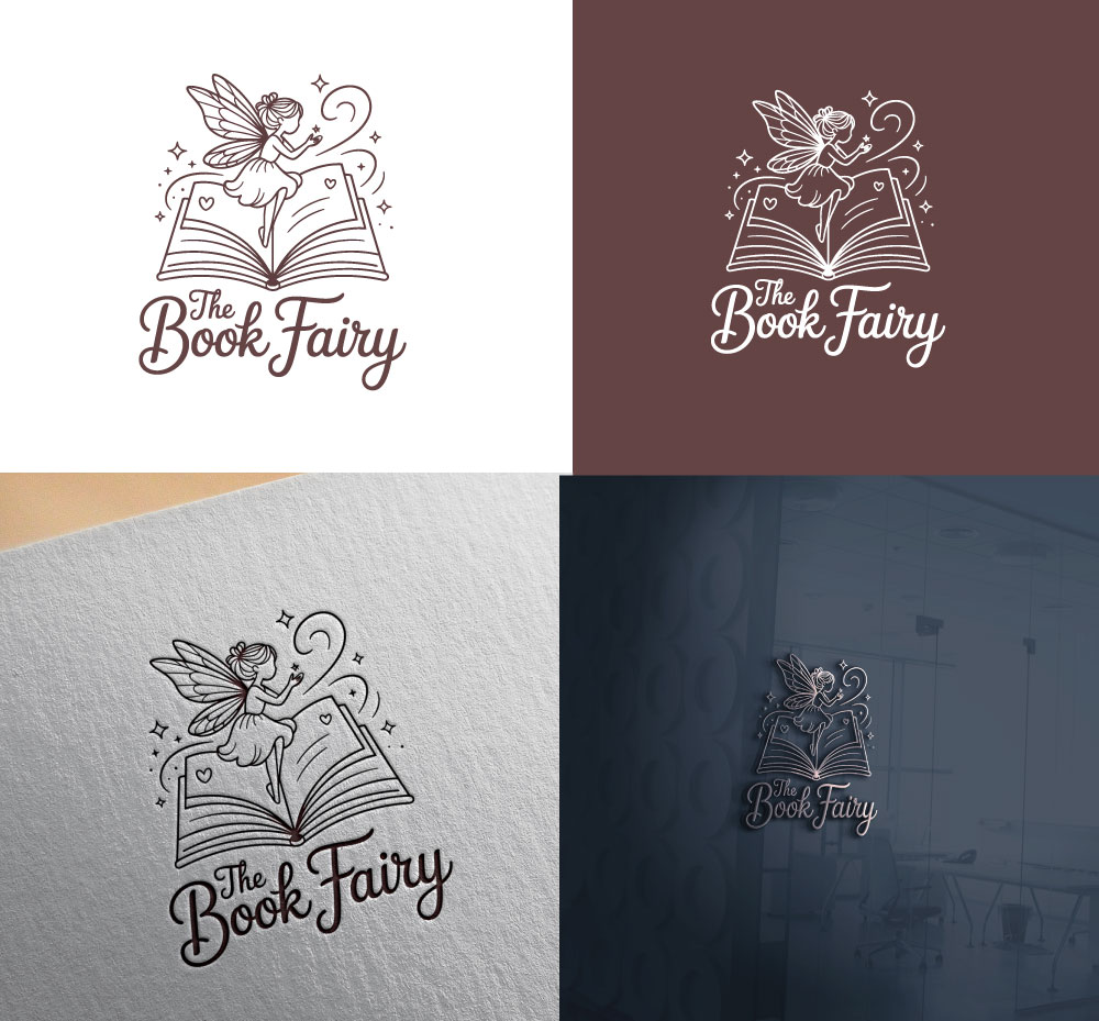 Logo Design by Jonshonkal for The Book Fairy LLC | Design #36296899