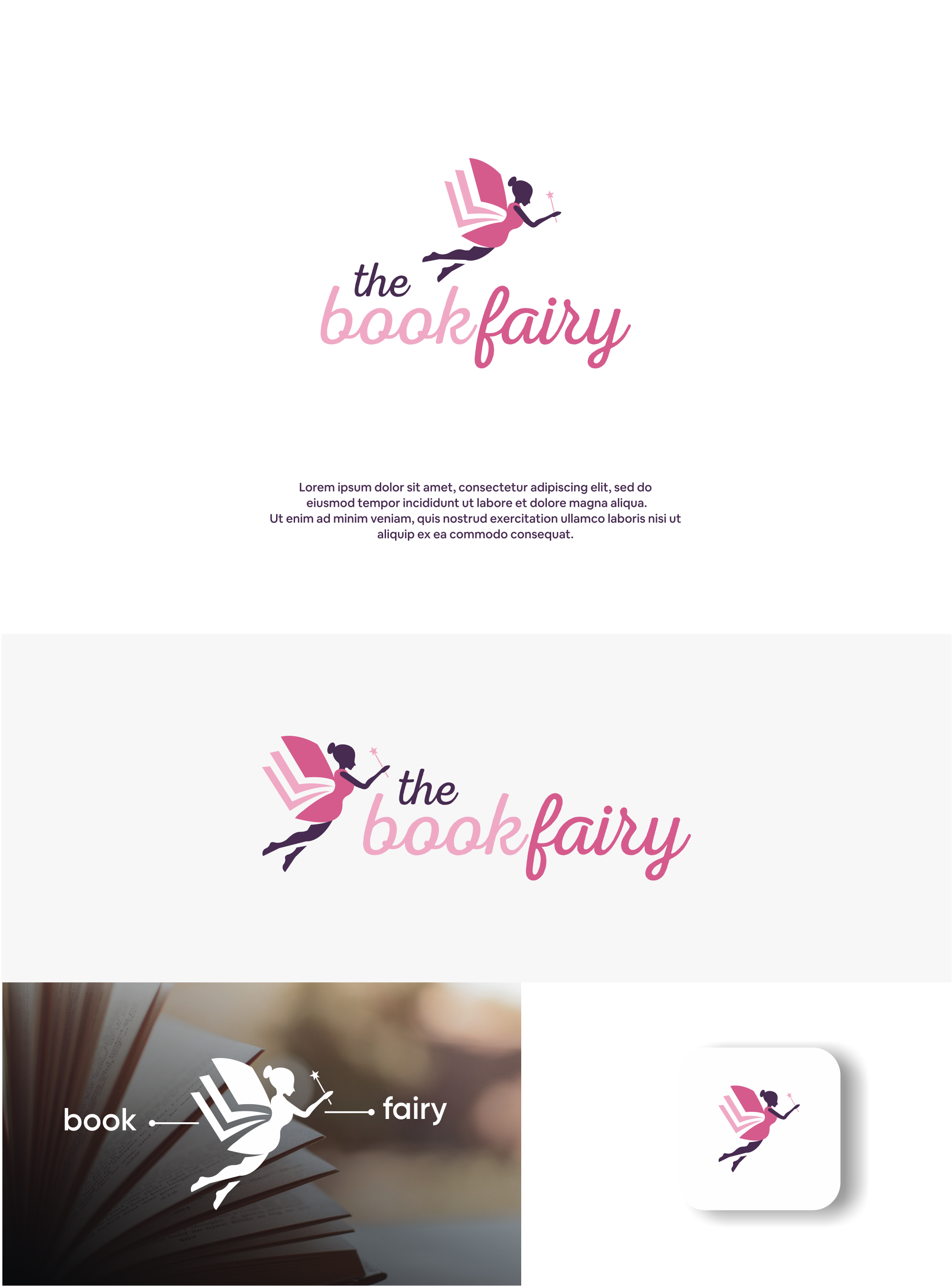 Diseño de Logo por DesignFirst para The Book Fairy LLC | Diseño #36297328