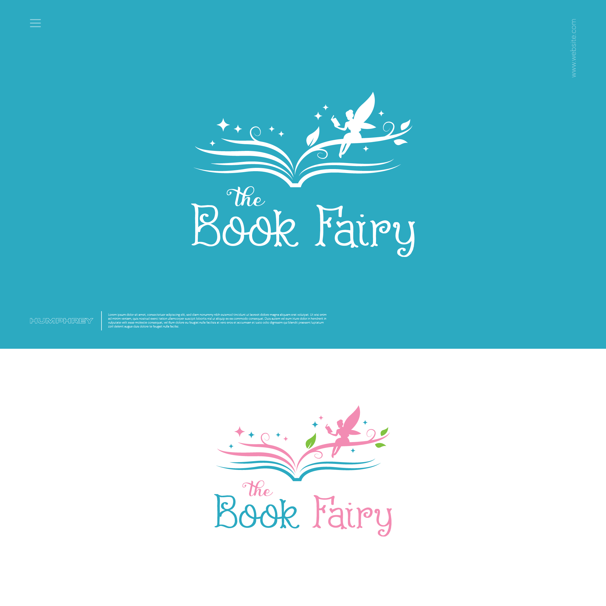 Diseño de Logo por Humphrey™ para The Book Fairy LLC | Diseño #36335782