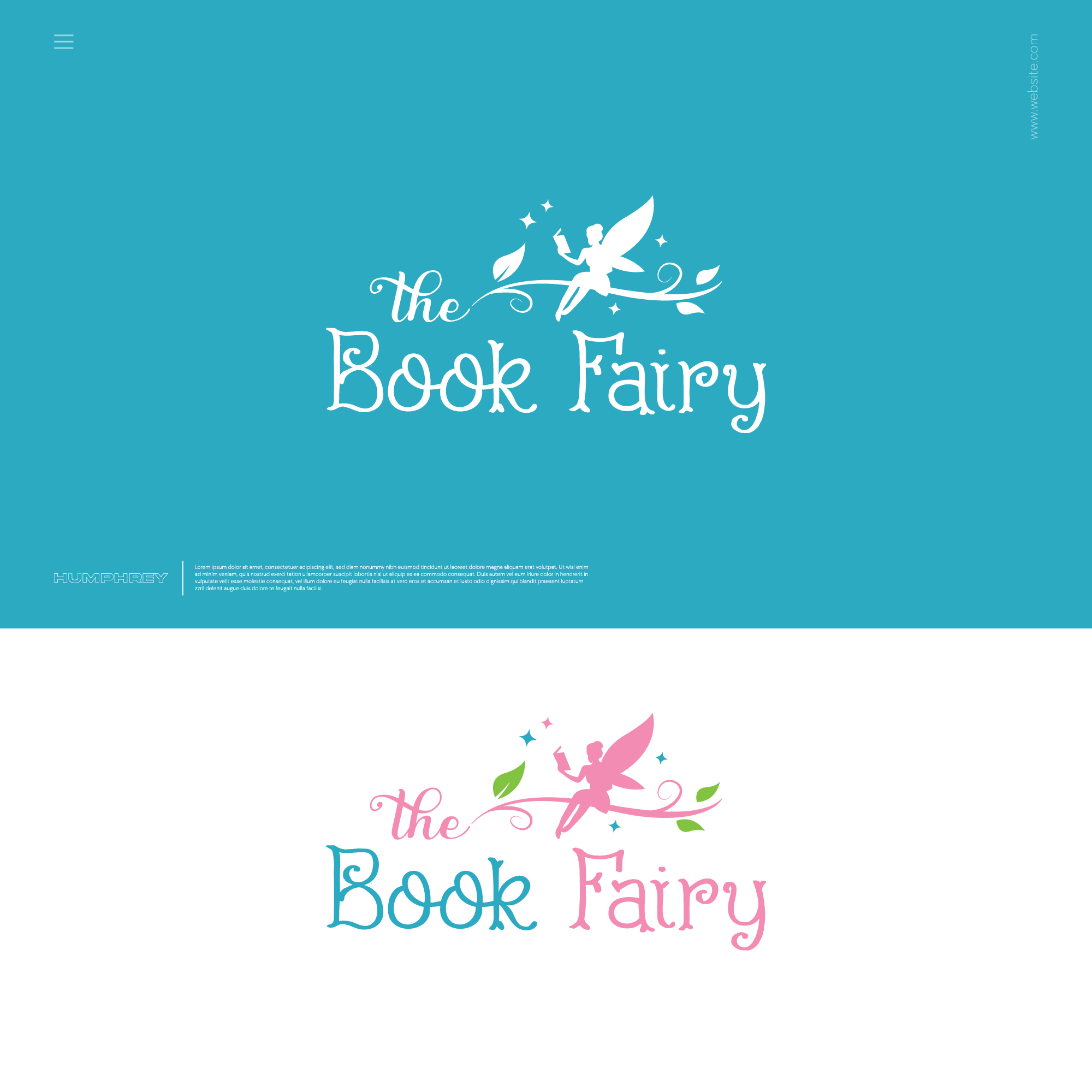 Diseño de Logo por Humphrey™ para The Book Fairy LLC | Diseño #36335783
