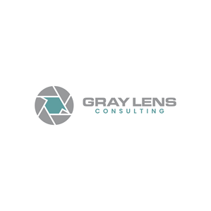 Logo Design by Aljune Castro Designs for Gray Lens Consulting | Design: #36306292