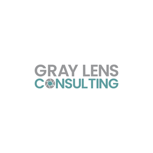 Logo Design by Aljune Castro Designs for Gray Lens Consulting | Design: #36313418