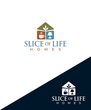Logo Design by StudioD™ for Slice Of Life Homes  | Design: #36301612