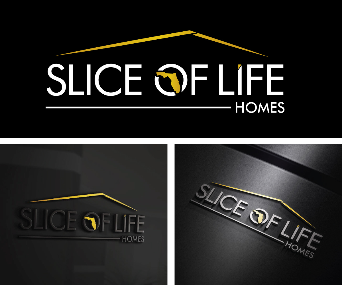 Logo Design by Adi Graphics for Slice Of Life Homes  | Design #36314693