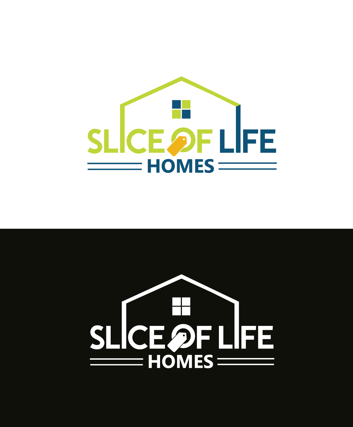 Logo Design by Revolt Team for Slice Of Life Homes  | Design #36305275
