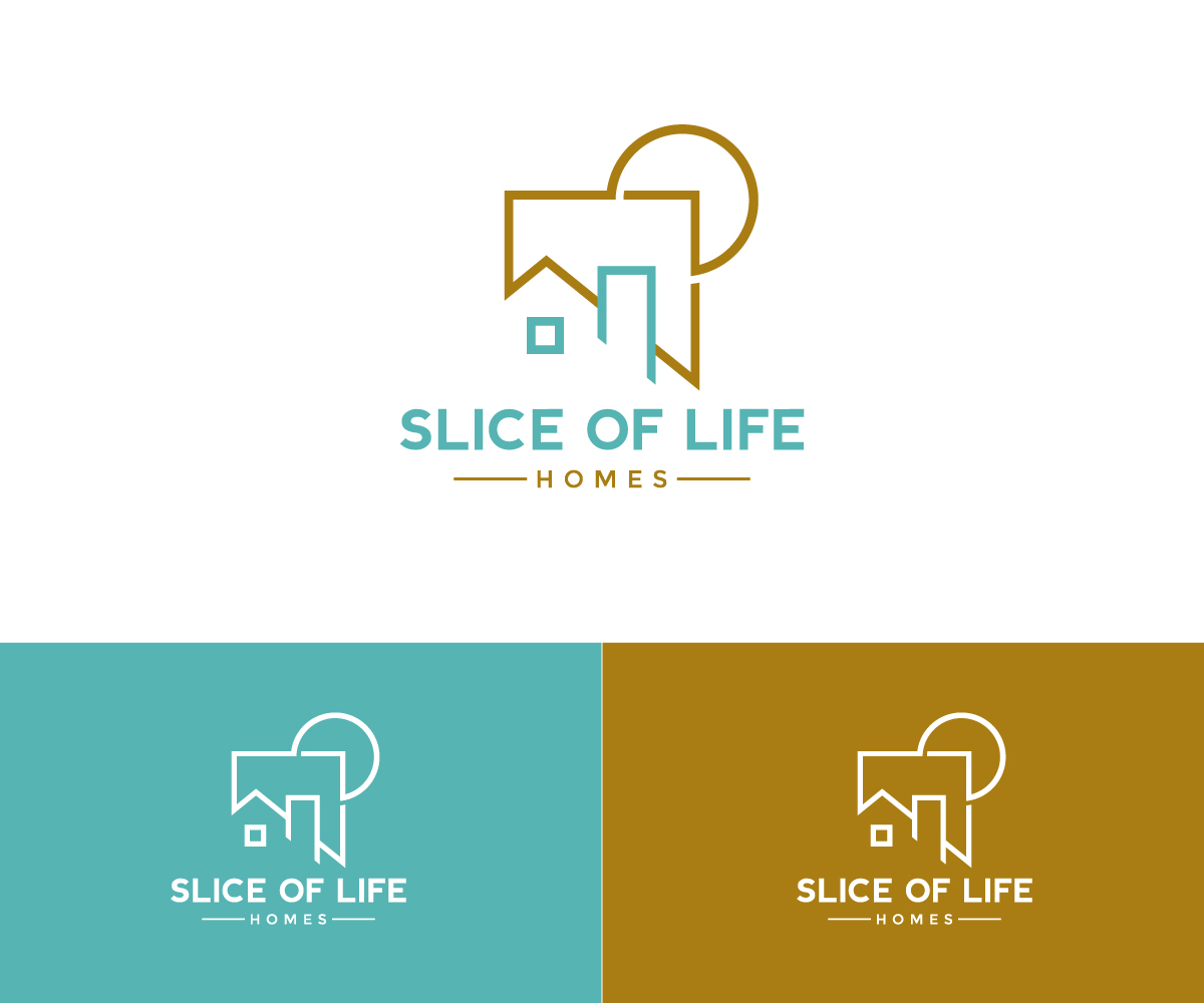 Logo Design by MS@Design for Slice Of Life Homes  | Design #36307286