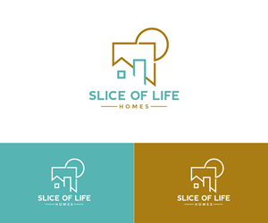 Logo Design by MS@Design for Slice Of Life Homes  | Design: #36307286