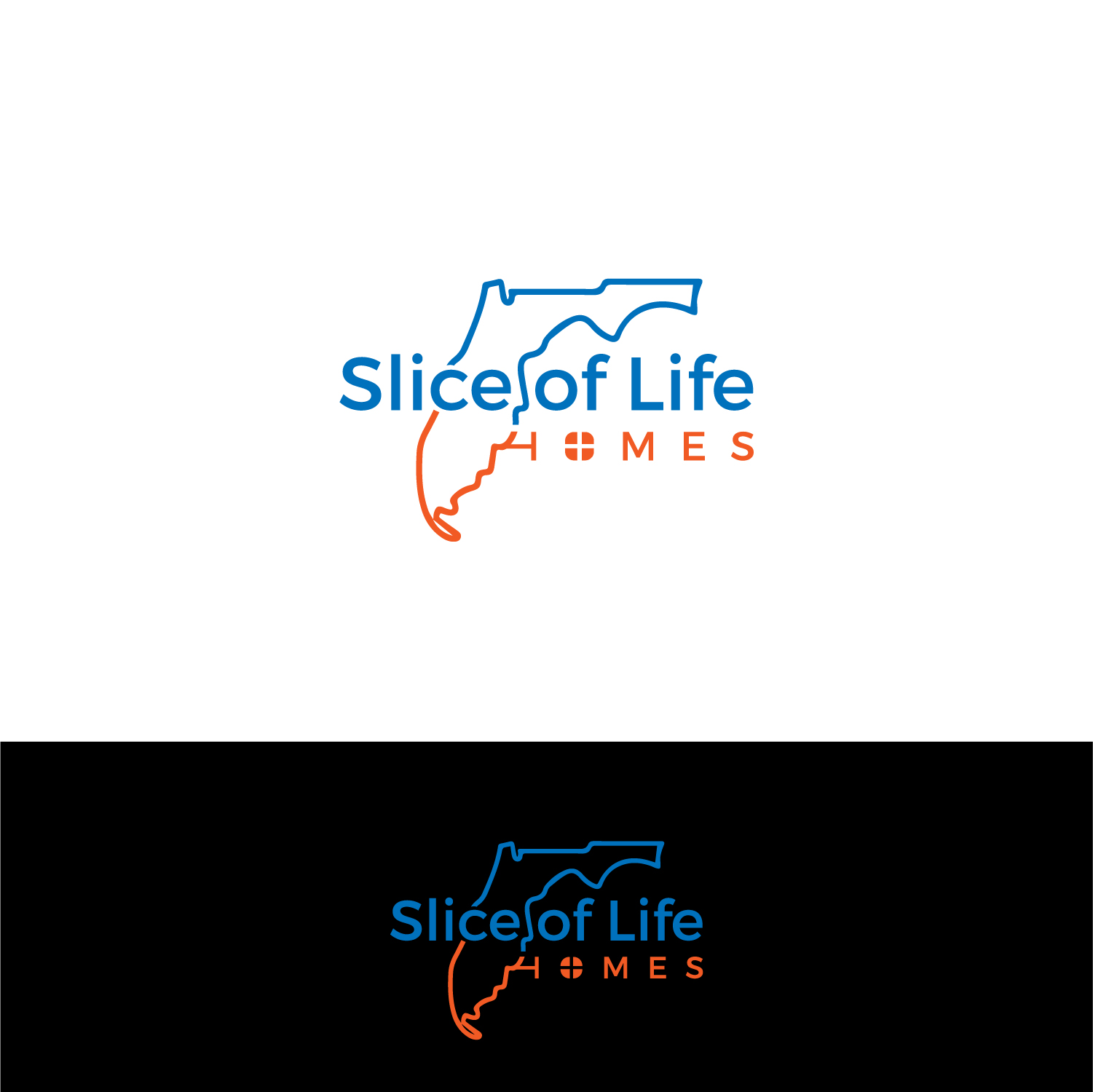 Logo Design by S.H Designs for Slice Of Life Homes  | Design #36307589