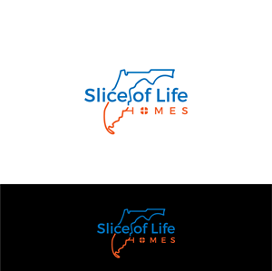 Logo Design by S.H Designs for Slice Of Life Homes  | Design: #36307589