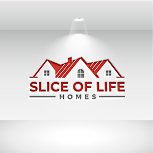 Logo Design by S.H Designs for Slice Of Life Homes  | Design: #36307590