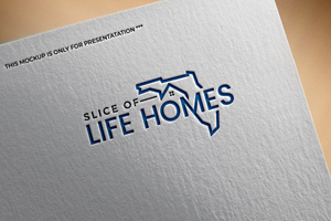 Logo Design by Widi Nalendra for Slice Of Life Homes  | Design: #36302083