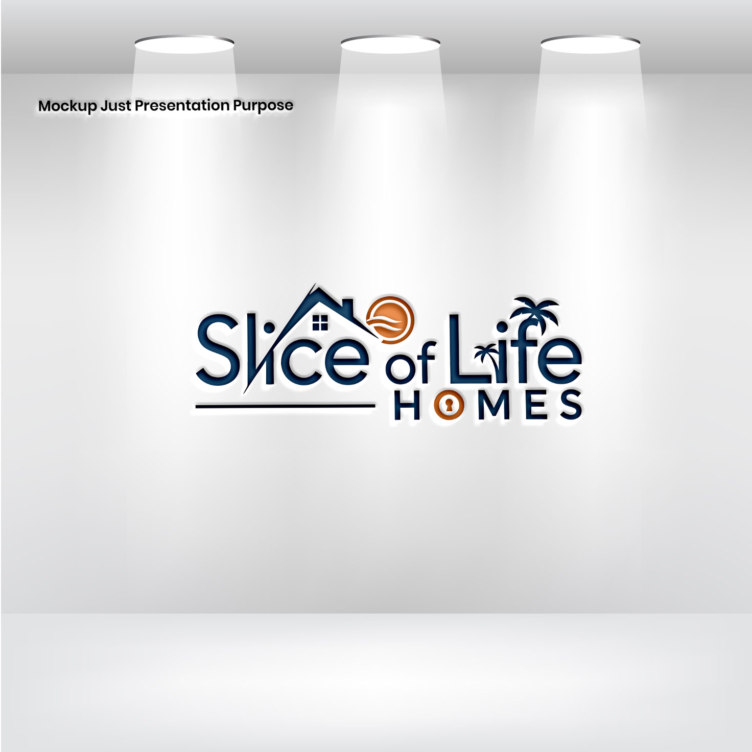 Logo Design by VectorForge for Slice Of Life Homes  | Design #36307357