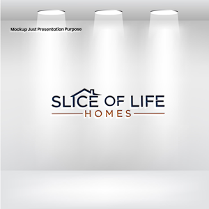 Logo Design by VectorForge for Slice Of Life Homes  | Design: #36307358