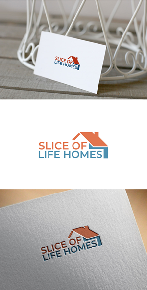 Logo Design by KING JM for Slice Of Life Homes  | Design: #36302425