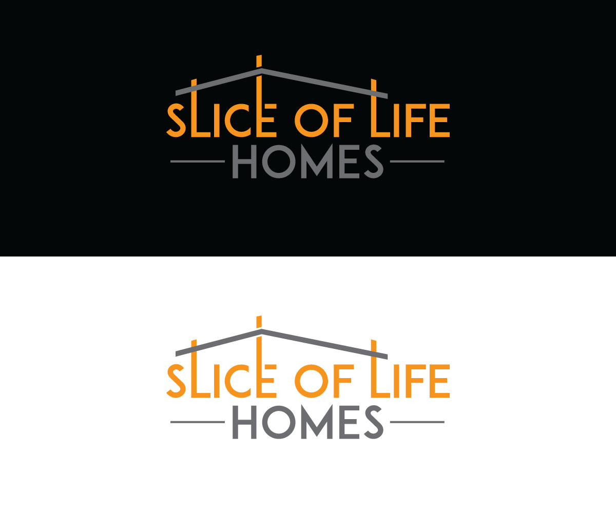 Logo Design by chaitan! for Slice Of Life Homes  | Design #36307815