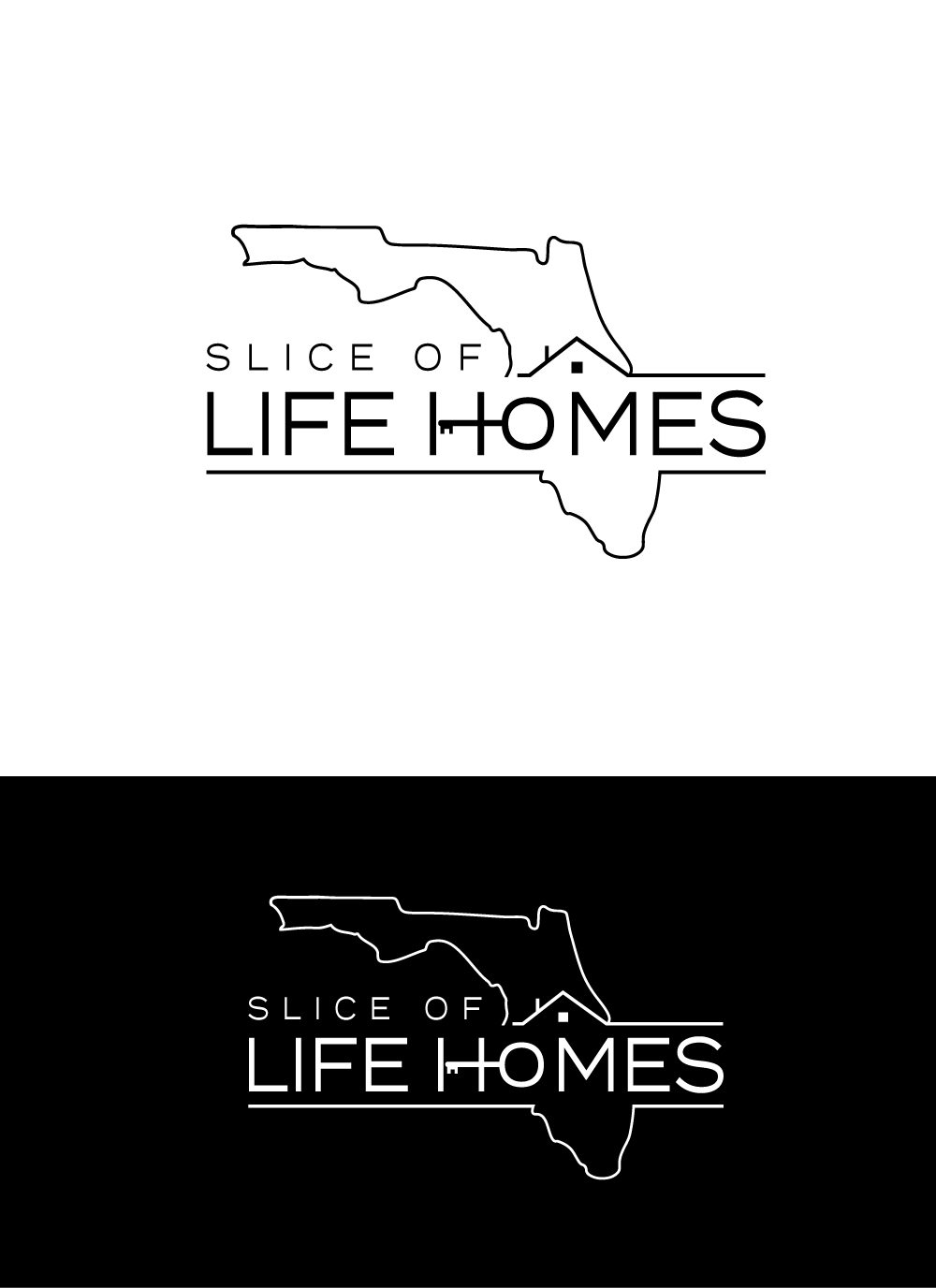 Logo Design by SolDesign for Slice Of Life Homes  | Design #36305919