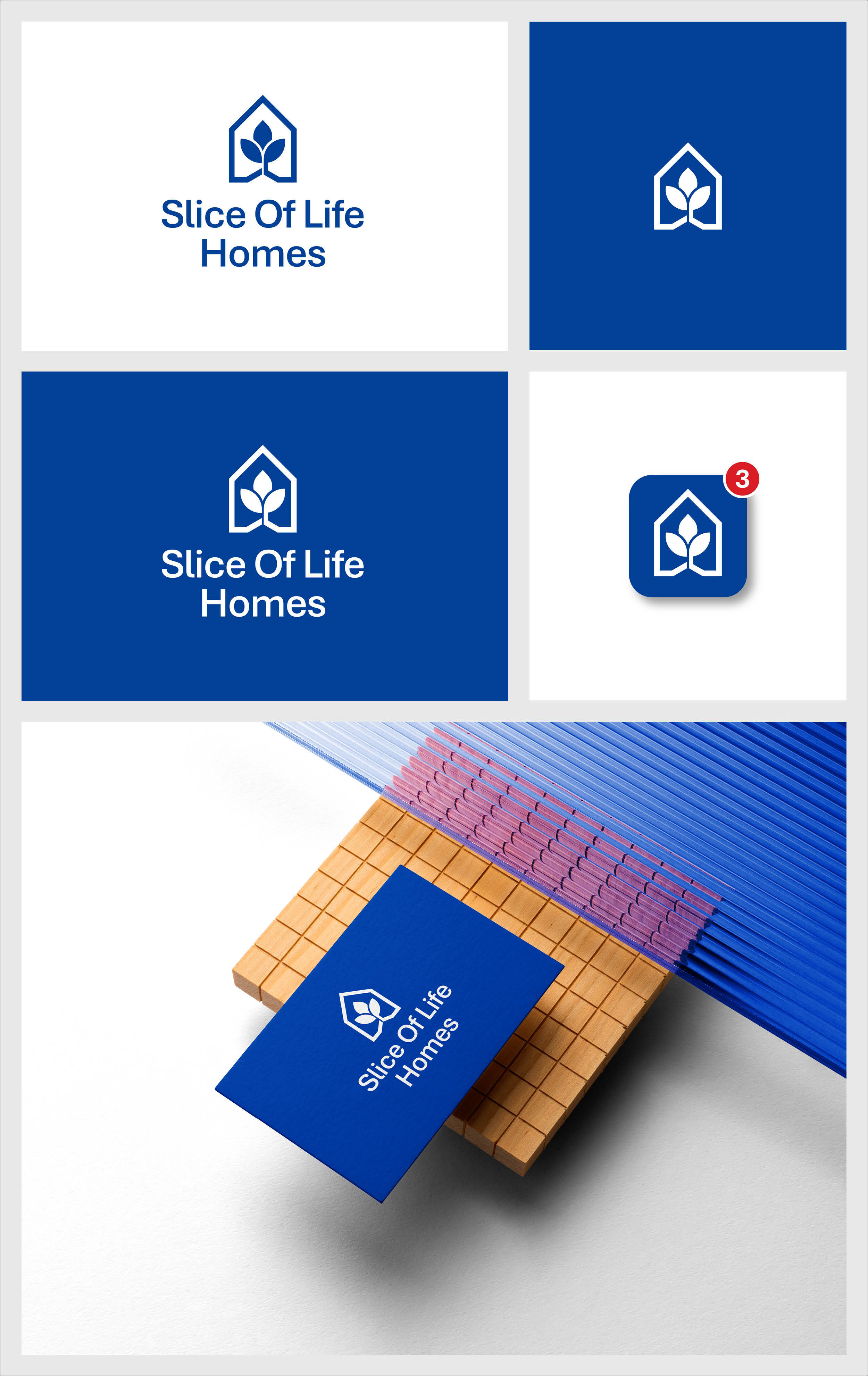 Logo Design by Ha.Connick for Slice Of Life Homes  | Design #36306847