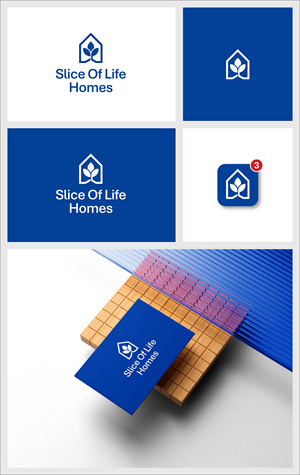 Logo Design by Ha.Connick for Slice Of Life Homes  | Design: #36306847