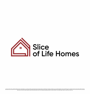 Logo Design by saesean for Slice Of Life Homes  | Design: #36306482