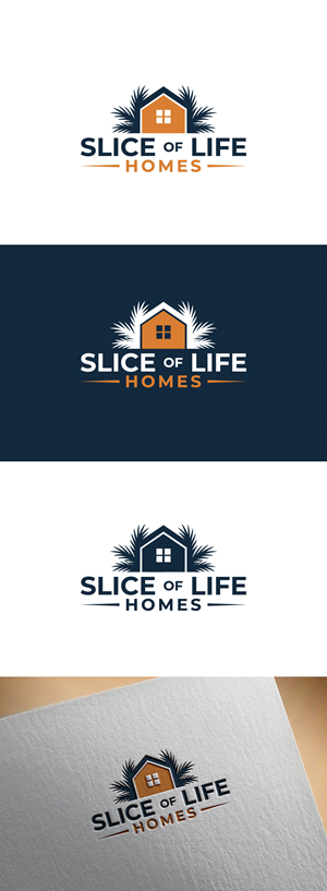 Logo Design by DesignVerse777 for Slice Of Life Homes  | Design: #36303023