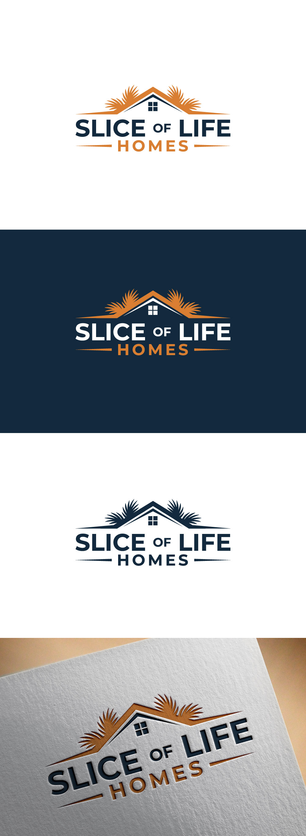 Logo Design by DesignVerse777 for Slice Of Life Homes  | Design #36303024