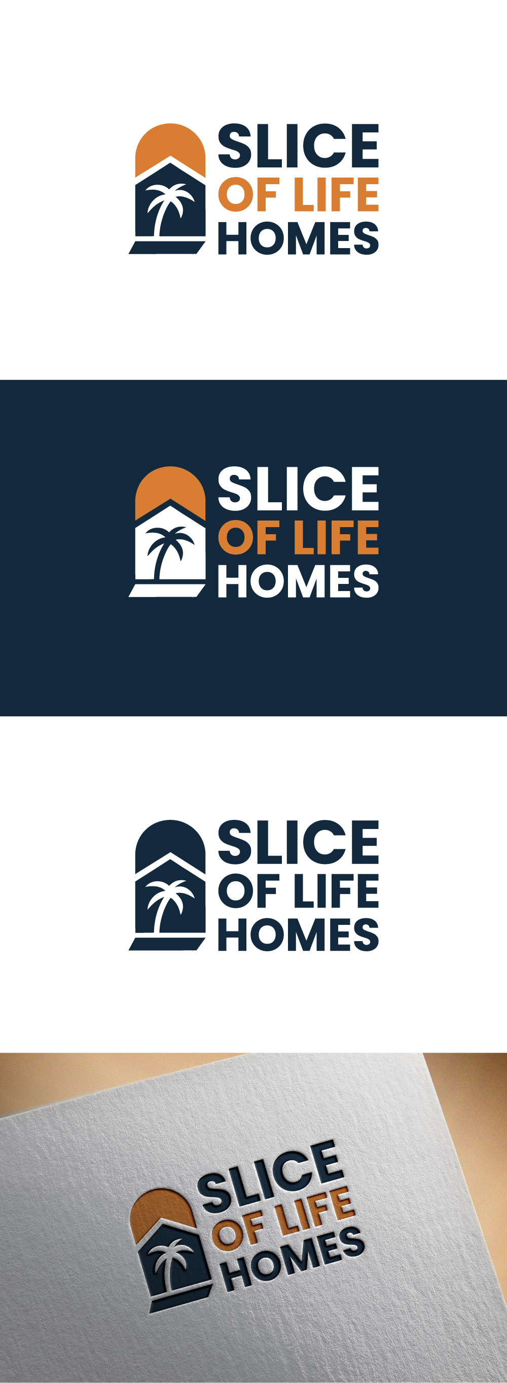 Logo Design by DesignVerse777 for Slice Of Life Homes  | Design #36303025