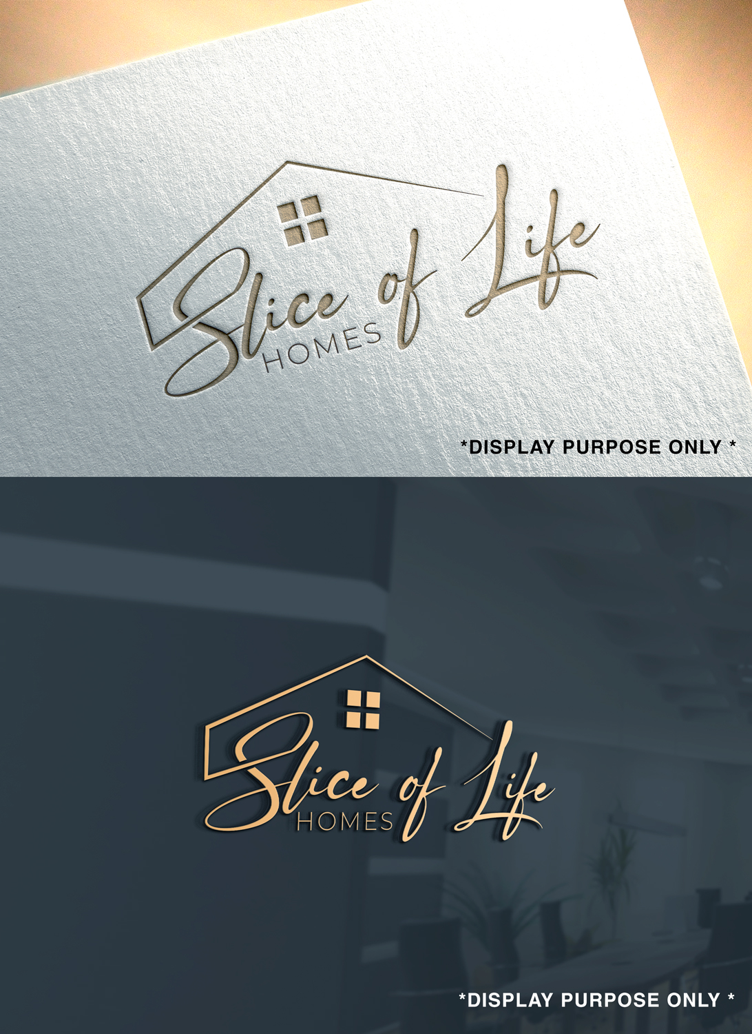 Logo Design by RaKu 2 for Slice Of Life Homes  | Design #36318243