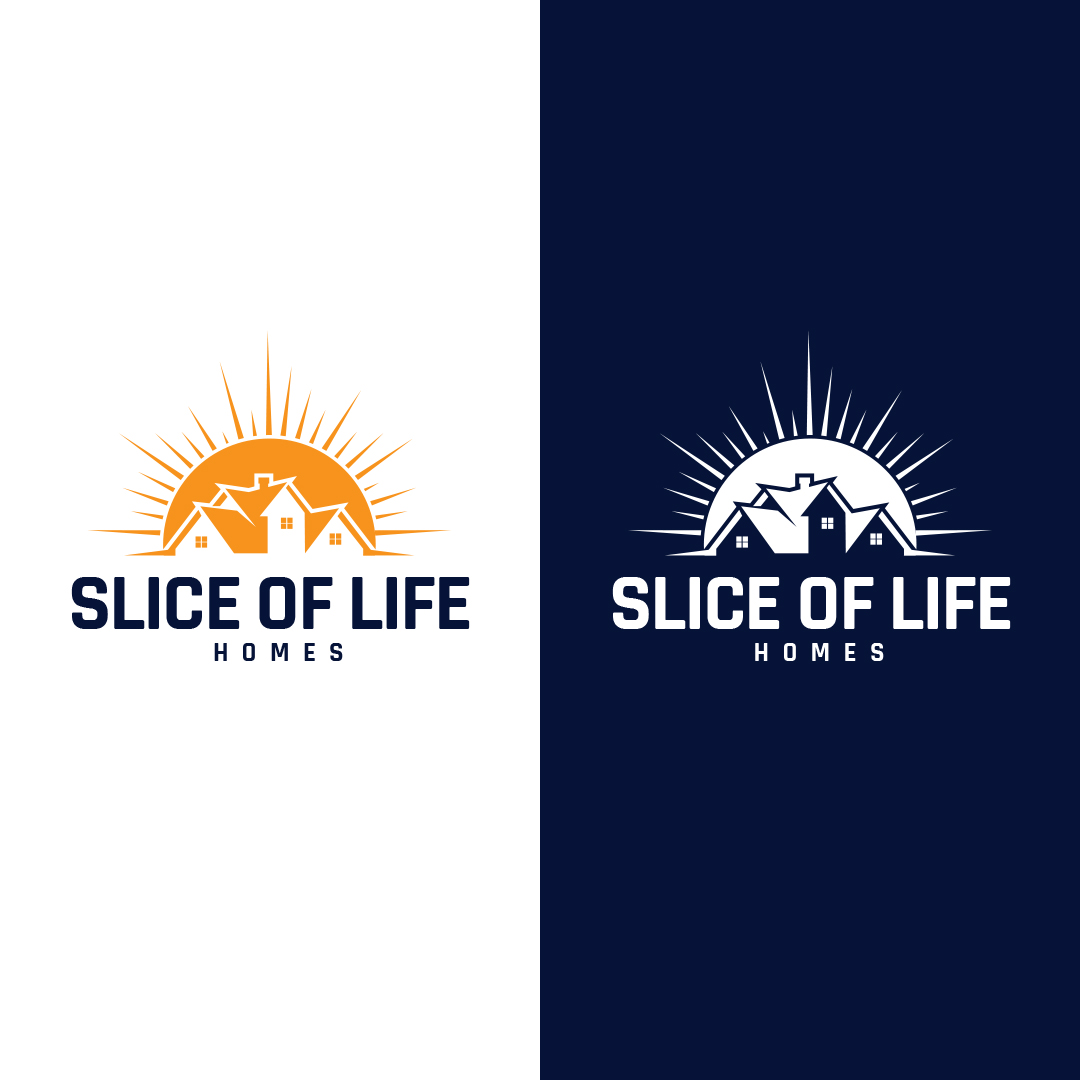 Logo Design by circledsg for Slice Of Life Homes  | Design #36301920