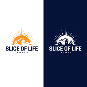 Logo Design by circledsg for Slice Of Life Homes  | Design: #36301920