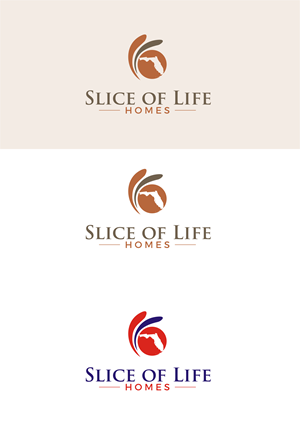 Logo Design by Maya* for Slice Of Life Homes  | Design: #36319740