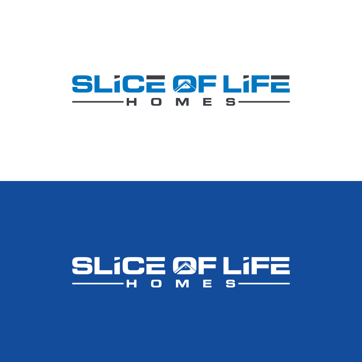 Logo Design by cah awu for Slice Of Life Homes  | Design #36302249