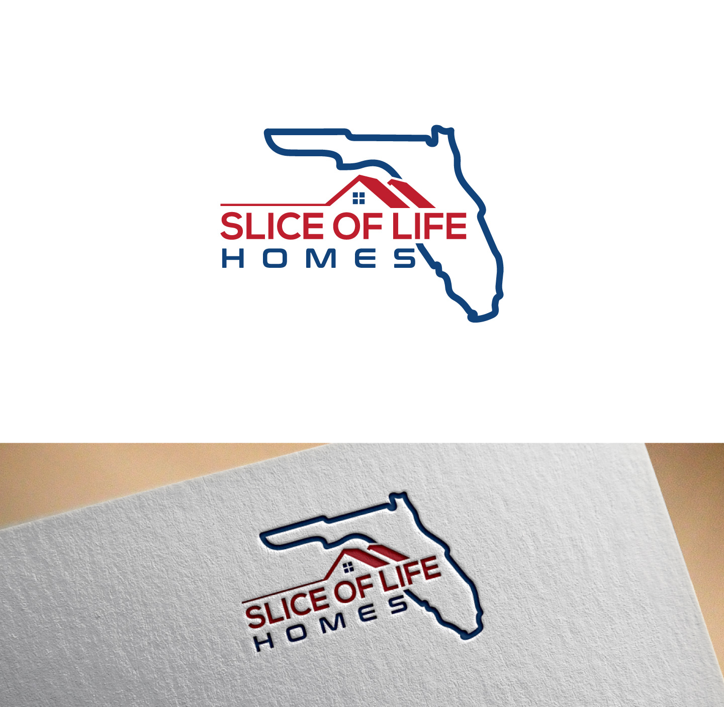 Diseño de Logo por rass07 para Slice Of Life Homes  | Diseño #36306950