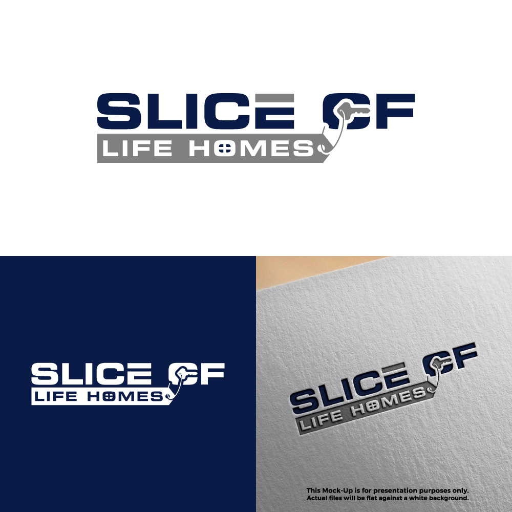 Logo Design by pippu for Slice Of Life Homes  | Design #36317089