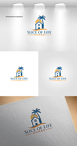Logo Design by Rahmina for Slice Of Life Homes  | Design: #36309093